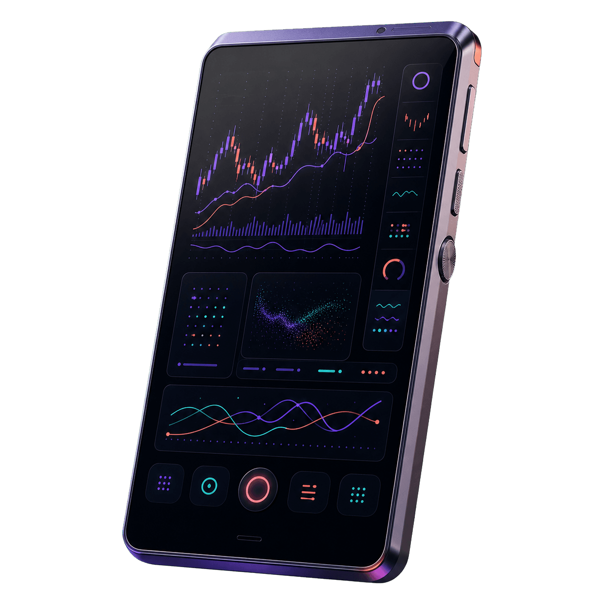 A floating trading interface